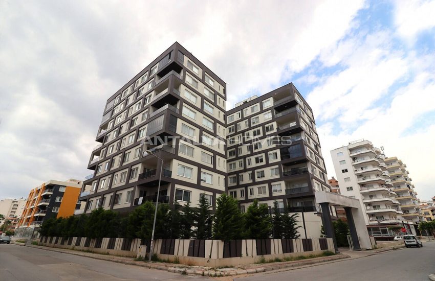 Well Located Apartments with City and Partial Sea Views in Erdemli