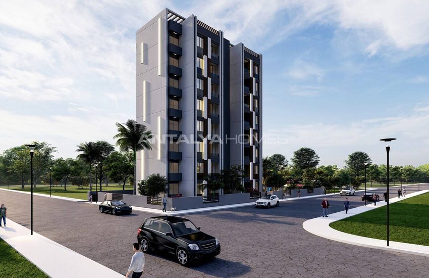 Mersin Tece'de Plaja Yürüme Mesafesinde Kullanışlı Daireler 1
