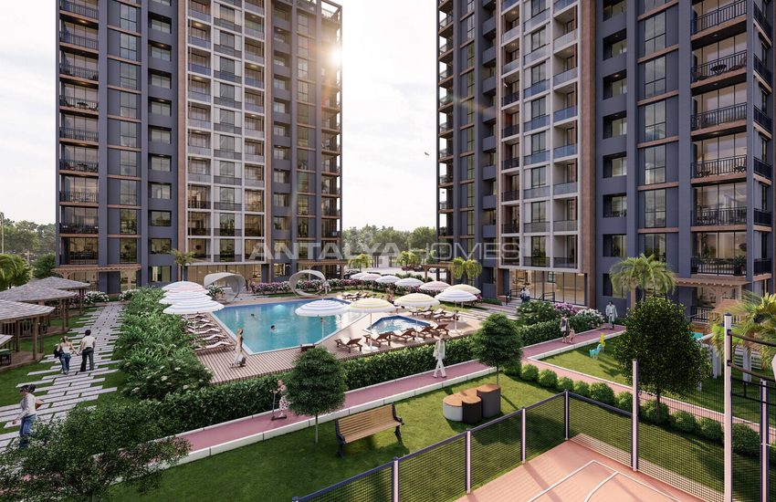 Appartements Dans Résidence Avec Piscine Au Centre De Mezitli 3