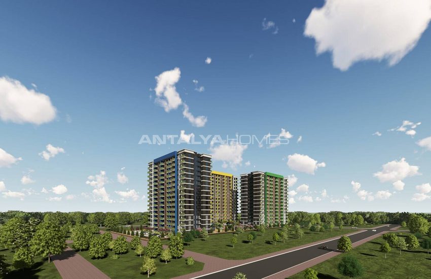 Appartementen In Een Complex Met Waterpark In Mersin Çeşmeli 2