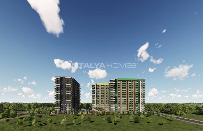 Appartementen In Een Complex Met Waterpark In Mersin Çeşmeli 8
