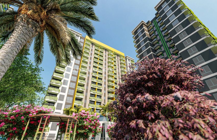 Appartementen In Een Complex Met Waterpark In Mersin Çeşmeli 9