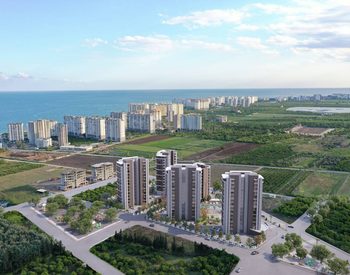 Большие Квартиры в Мерсине с Видом на Природу и Море 3