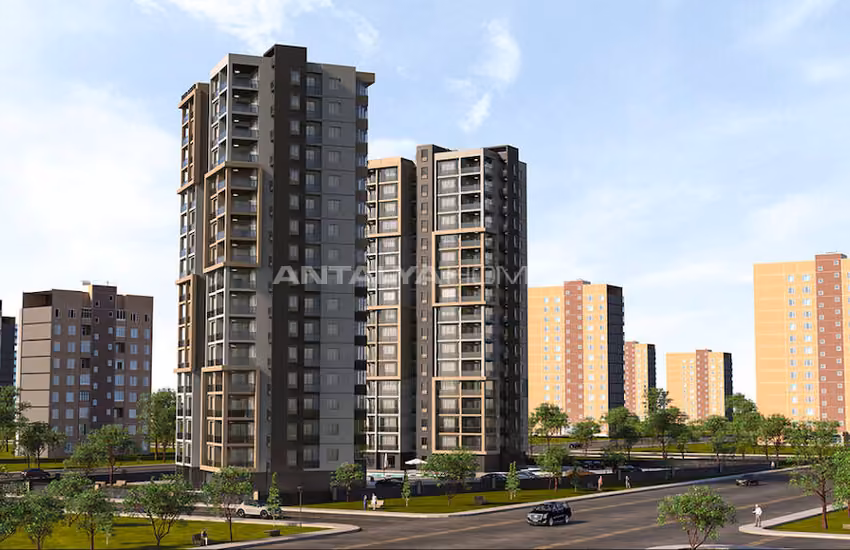 5-bedroom Apartments in a Popular Location in Mezitli Mersin 1