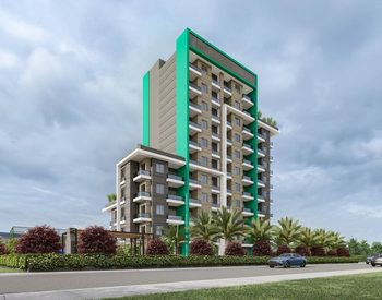 Stylish Flats in a Complex Near the Sea in Mersin Mezitli 1