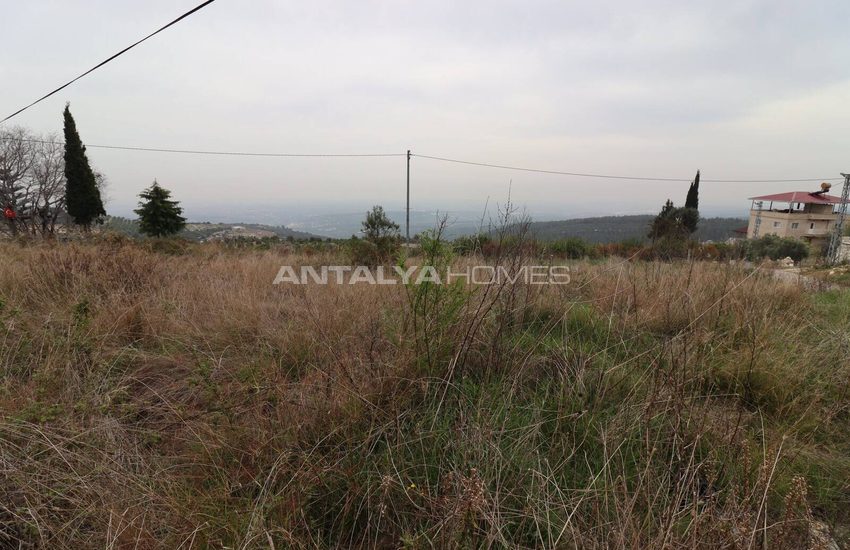 Zoned Sea-view Plot in Mersin Erdemli