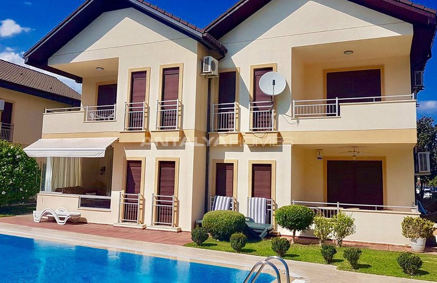 Semi-detached Houses in Kemer Center with Mountain View 15
