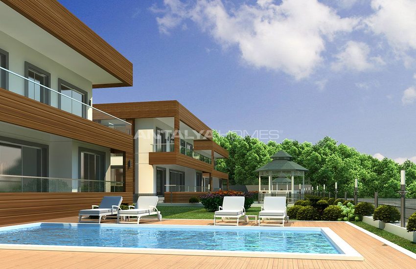 Panoramic Sea and Castle View Villas in Alanya Kargicak 2
