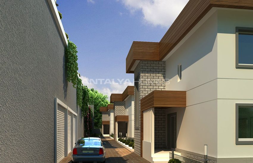 Panoramic Sea and Castle View Villas in Alanya Kargicak 4