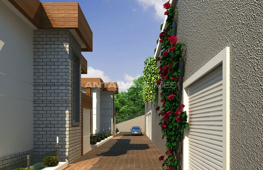 Panoramic Sea and Castle View Villas in Alanya Kargicak 5