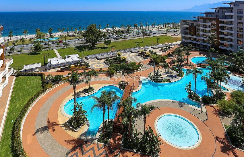 Lägenheter Vid Stranden Med Smart Hemsystem I Antalya Konyaalti 12