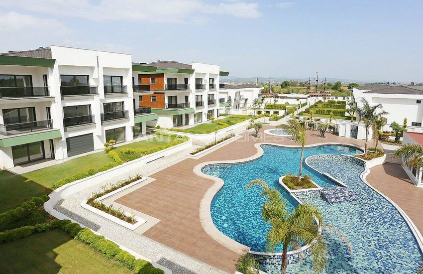 Antalya Manavgat’ta Nehire Sıfır Marinalı Lüks Daireler 1