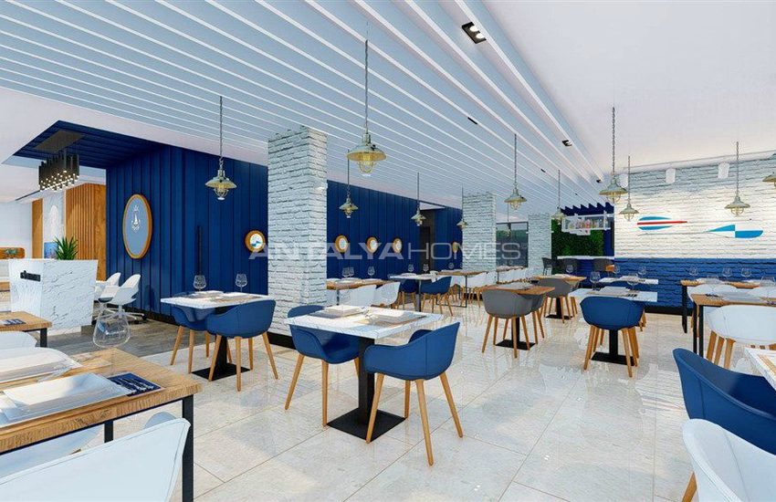 Alanya Merkezde Denize 250 Mt Uzaklıkta Sıfır Daireler 12