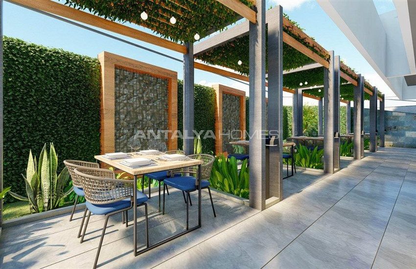 Alanya Merkezde Denize 250 Mt Uzaklıkta Sıfır Daireler 10