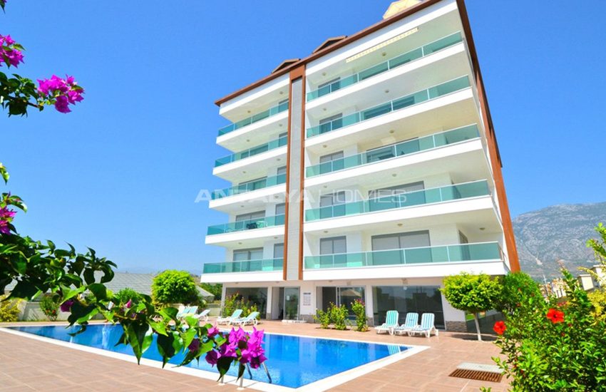 Alanya Kestel’de Beyaz Eşyalı Anahtar Teslim Daireler 1