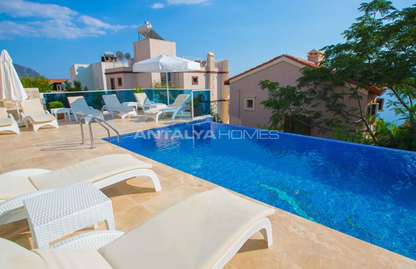 Fantastic Sea View House with a Private Pool in Kalkan 6