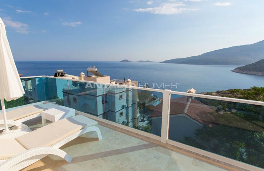 Fantastic Sea View House with a Private Pool in Kalkan 9