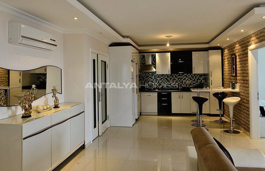 Turnkey Properties with Castle and Sea View in Alanya 24