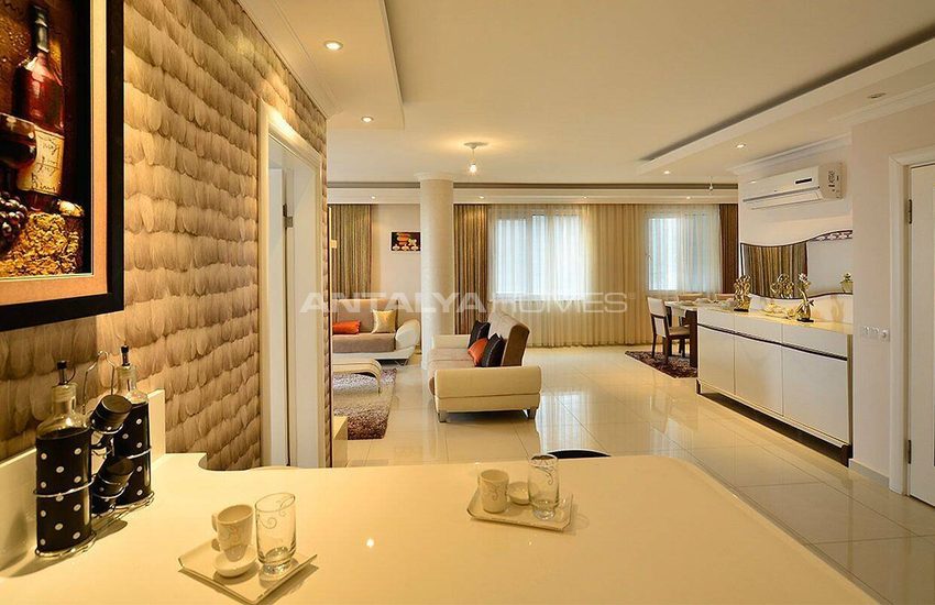 Turnkey Properties with Castle and Sea View in Alanya 26