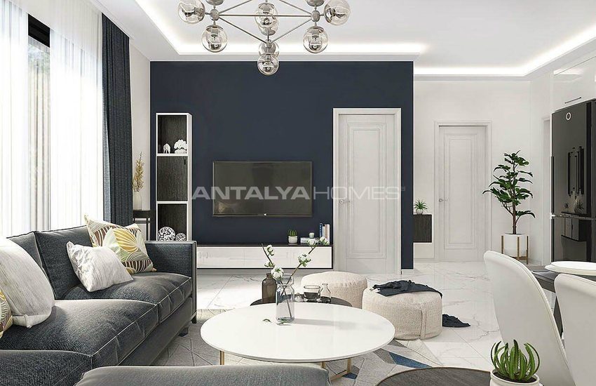 New Apartments in Avsallar Alanya with Nature and Sea View 24