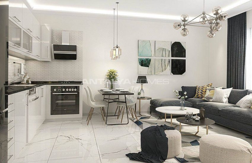 New Apartments in Avsallar Alanya with Nature and Sea View 26