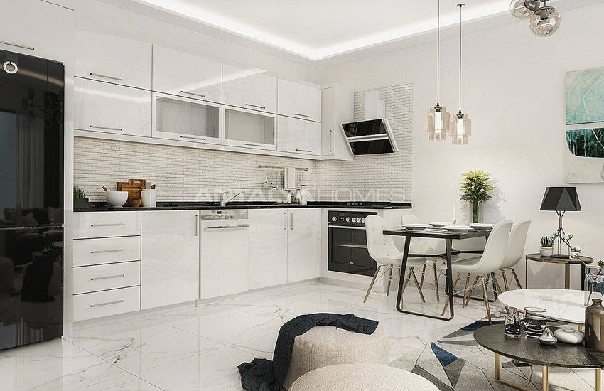 New Apartments in Avsallar Alanya with Nature and Sea View 27