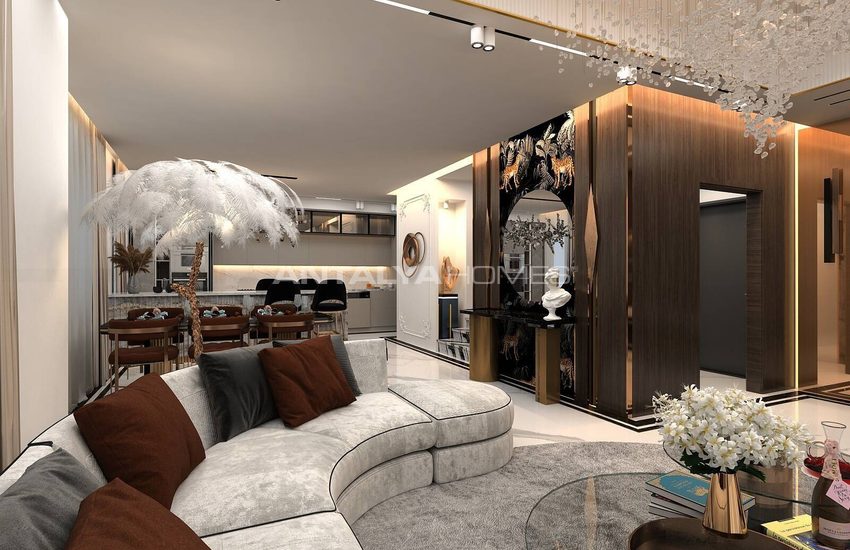 Nouveaux Appartements À Alanya Liés À La Nature 16