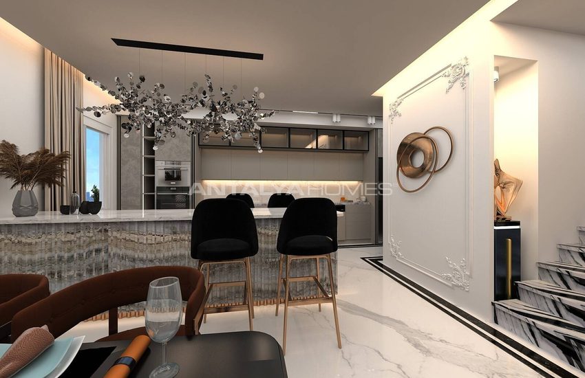 Nouveaux Appartements À Alanya Liés À La Nature 18
