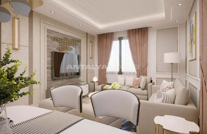 Centrally Located New Alanya Flats 600 Meter to the Beach 16