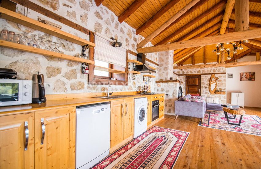 Mountain House with a Swimming Pool in Kas, Islamlar Village 10