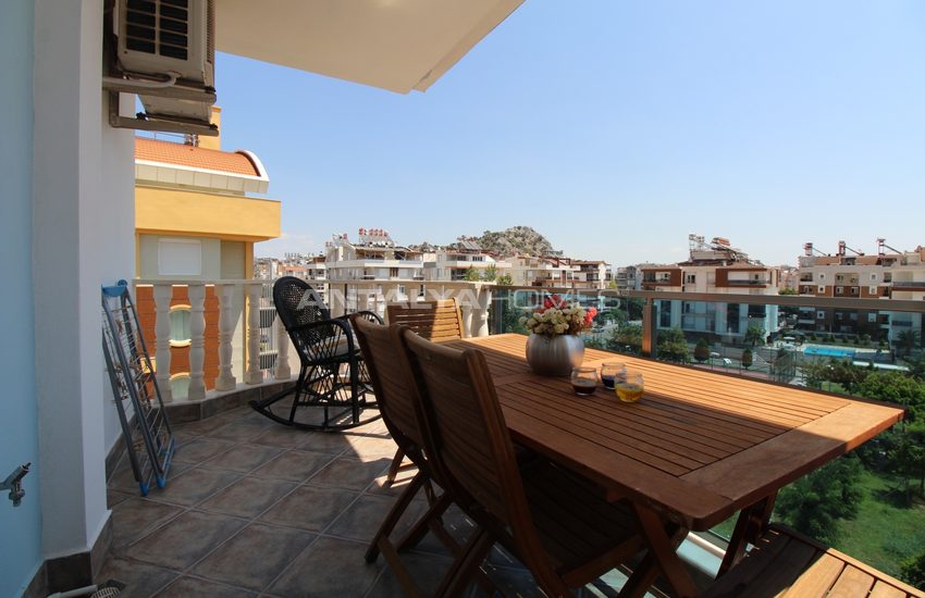 Furnished Apartment in a Complex with Pool in Konyaaltı 14