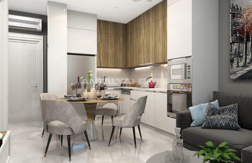 Centrally Located Apartments with Swimming Pool in Alanya 5