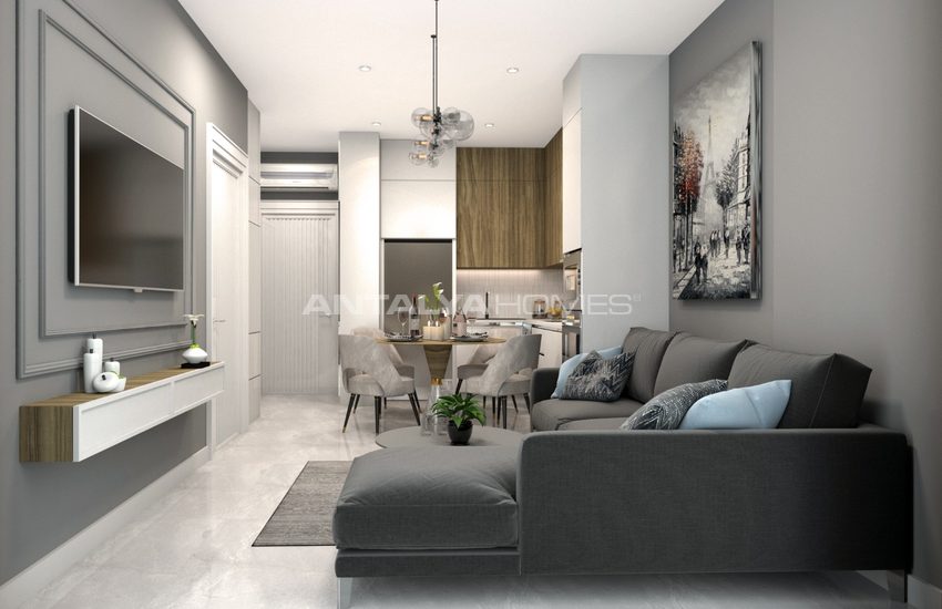 Centrally Located Apartments with Swimming Pool in Alanya 7