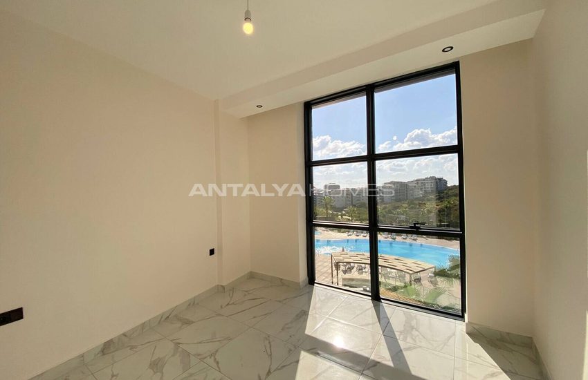 Appartementen In Een Beveiligd Complex Met Zwembaden In Kestel Alanya 19