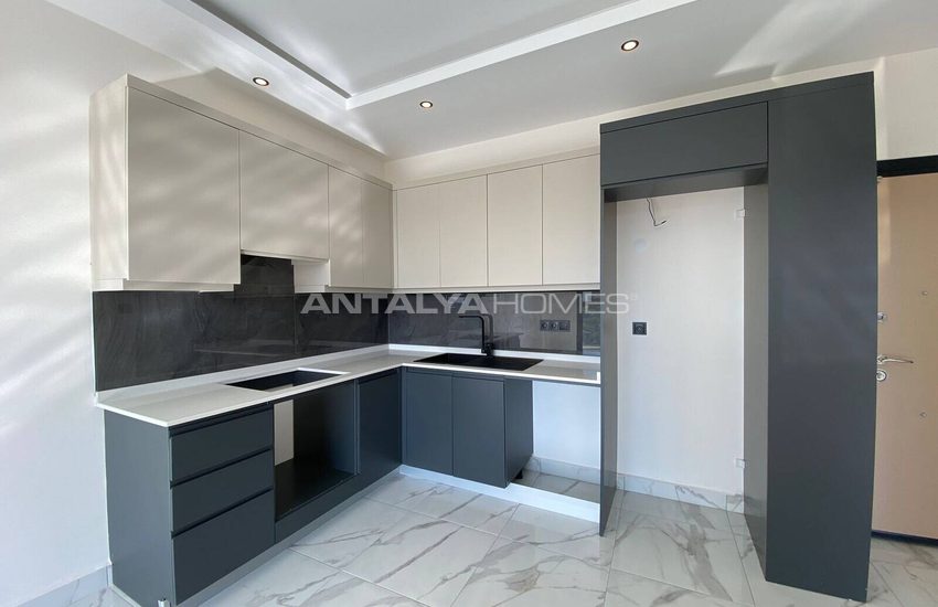Appartementen In Een Beveiligd Complex Met Zwembaden In Kestel Alanya 18
