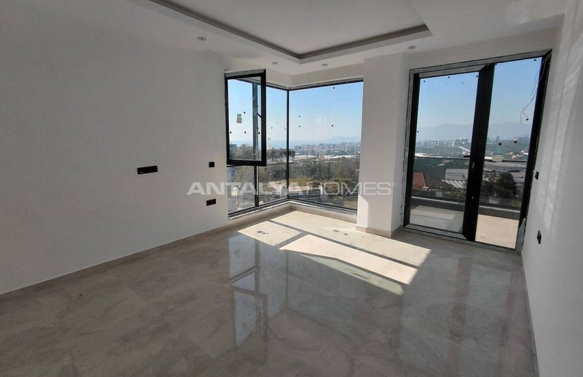 Castle and Sea View Villas with Private Pools in Alanya 24