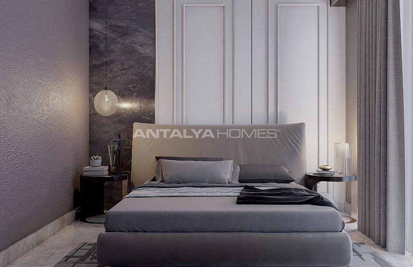 Alanya Merkezde Harika Deniz Manzaralı Villalar 23