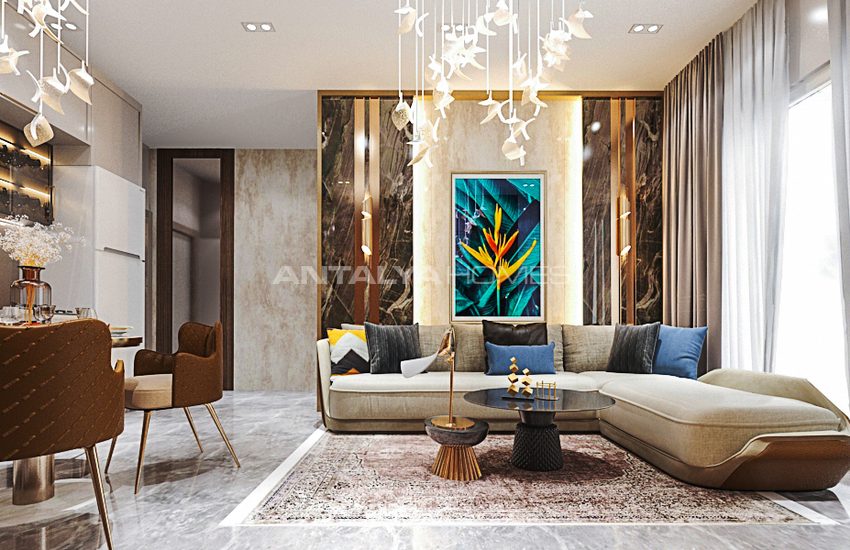 Modern Apartments in a Luxurious Project in Alanya Center 10