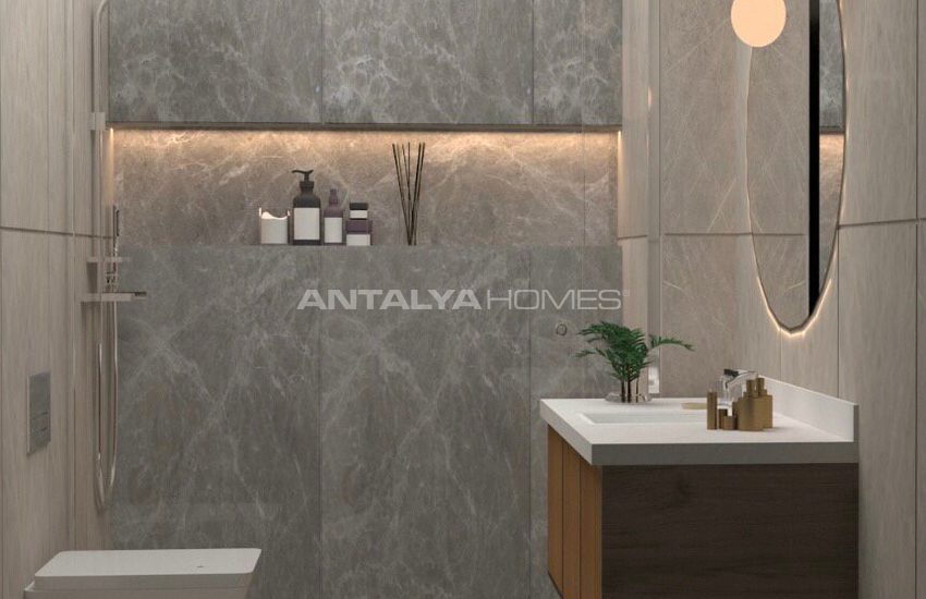 Centrally Located New Build Flats in Oba Alanya 17