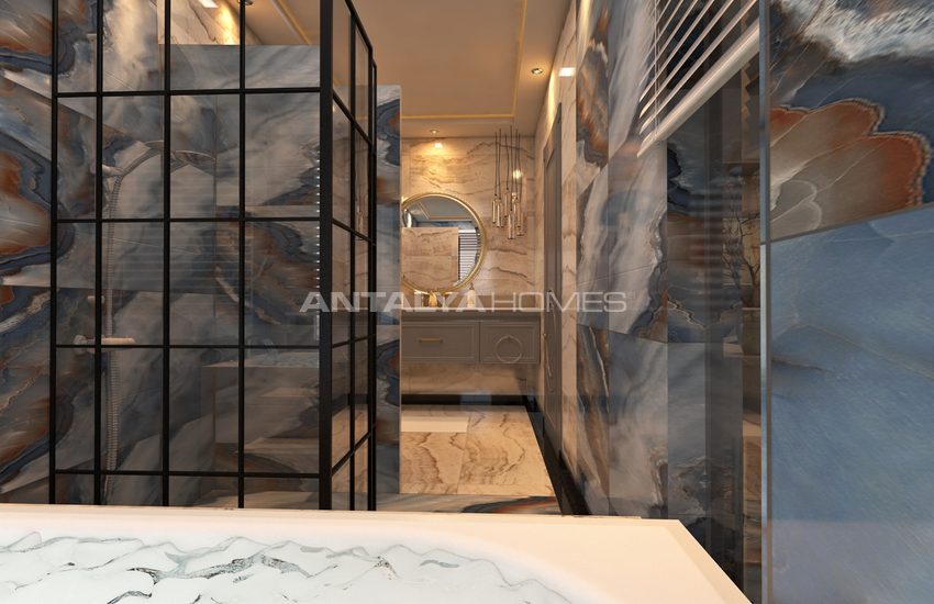 Detached Villa with Sea View and Private Garden in Alanya 3