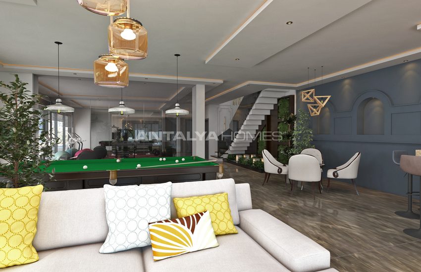 Detached Villa with Sea View and Private Garden in Alanya 19