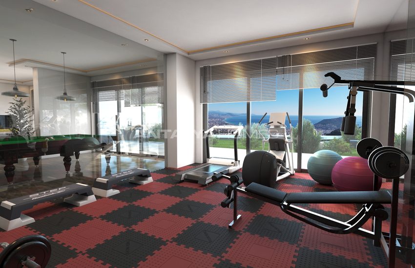 Detached Villa with Sea View and Private Garden in Alanya 20
