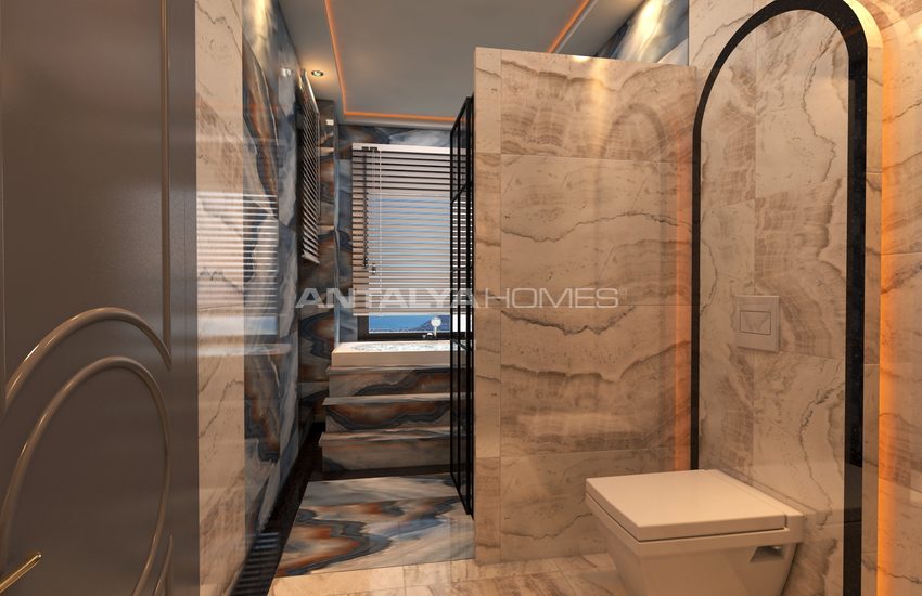 Detached Villa with Sea View and Private Garden in Alanya 4