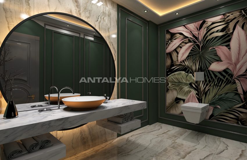 Detached Villa with Sea View and Private Garden in Alanya 9