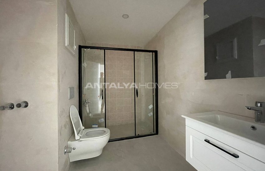Antalya Şehir Merkezinde Şık Tasarımlı Sıfır Daireler 25