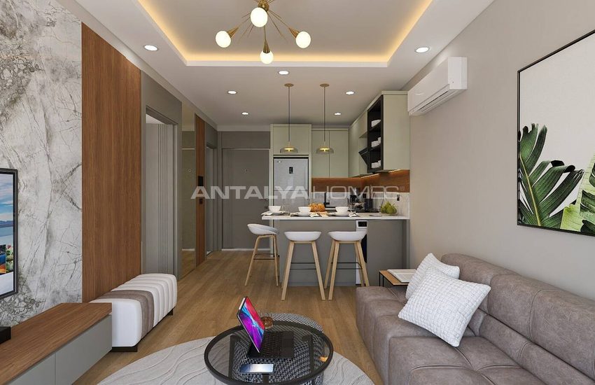 Investment Apartments in a Complex in Antalya Güzeloba 11