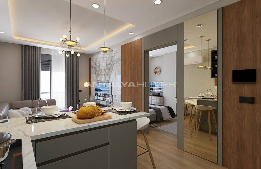 Investment Apartments in a Complex in Antalya Güzeloba 13