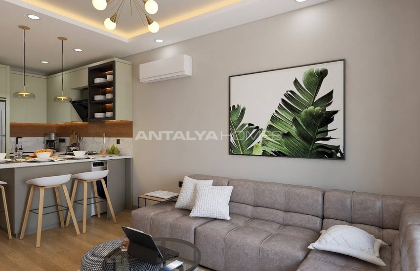 Investment Apartments in a Complex in Antalya Güzeloba 14