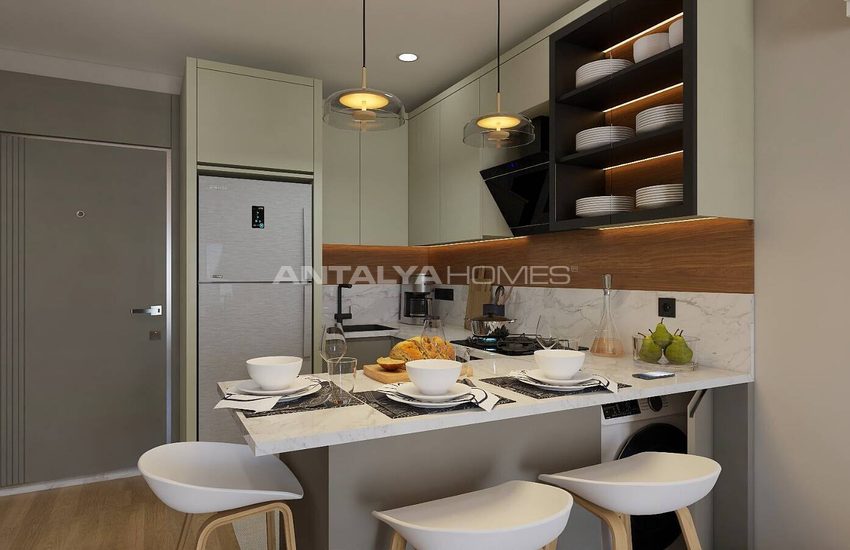 Investment Apartments in a Complex in Antalya Güzeloba 15