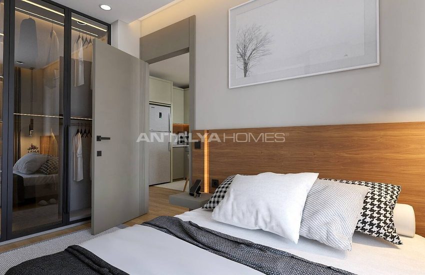 Investment Apartments in a Complex in Antalya Güzeloba 16